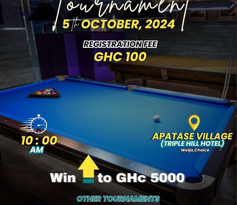 Get Ready for the Exciting Snooker Tournament at Triple Hill Hotel – October 2024